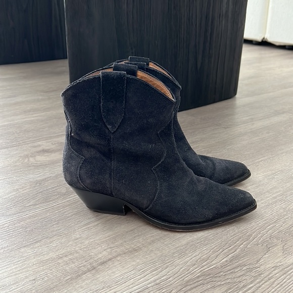 Isabel Marant Black Ankle Boots - Picture 4 of 7